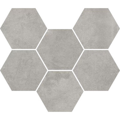 Мозаика 620110000173 Экспо Грэй Мозаика Гексагон 25x29