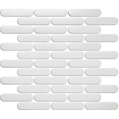 Мозаика R-345 керамика матовая (2,3*9,8) 30*30