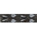 Плитка KMB3STA003BR Бордюр Тубкаль чёрный глянцевый обрезной 30x7,2x0,9