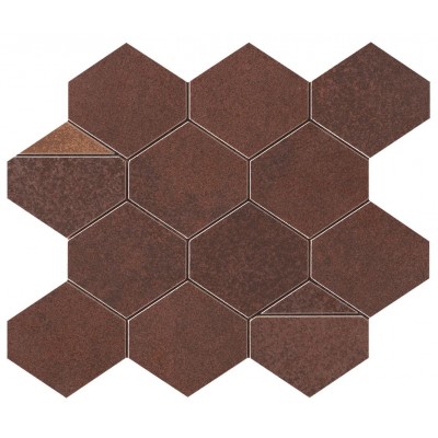 Мозаика 9BNC Blaze Corten Mosaico Nest 29.4x25.8