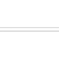 Плитка 86 Карандаш белый блестящий 25*2