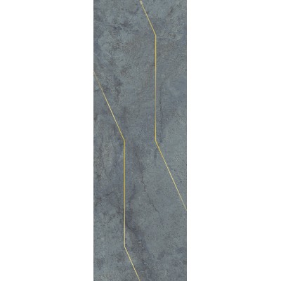 Плитка OS/D214/13117R Декор Эвора синий светлый глянцевый обрезной 30х89,5