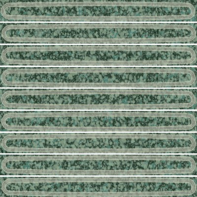 Плитка KMD2SOB006BN Декор чипсет Далия зелёный глянцевый 20x20x0,95