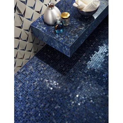 Мозаика AOU8 Marvel Bianco Fantastico Mosaico Lappato 30x30
