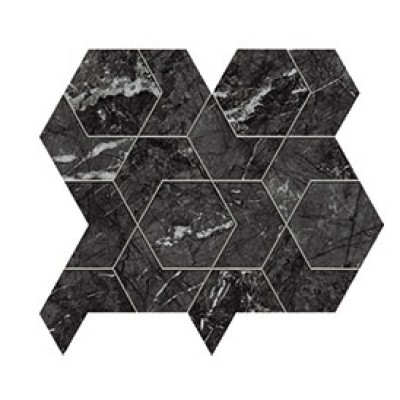 Мозаика AOV0 Marvel Grigio Intenso HEX 25,4x29,6