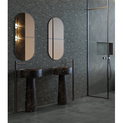 Ступени 620070002364 Continuum Brass Gold Scalino Angolare SX 33x160