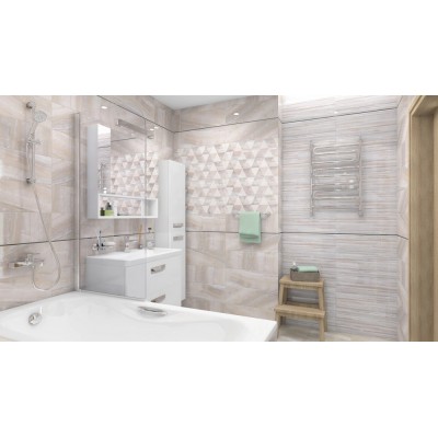 Плитка Декор Diadema Fly белый 17-03-00-1185-0 20х60