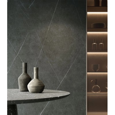 Керамогранит 600180000019 Metropolis Calacatta Gold Silk Rett 6mm 120x278