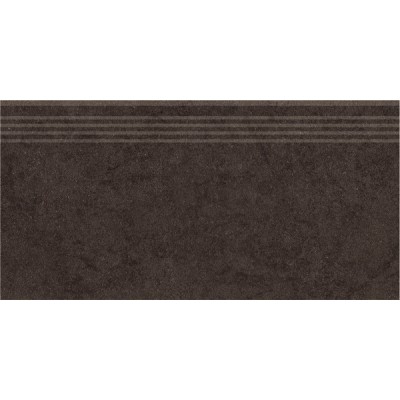 Ступени DP605400R/GR Фьорд коричневый тёмный обрезной 30х60
