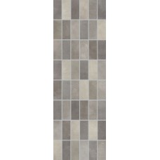 Плитка Fiori Grigio мозаика темно-серая 1064-0103(1064-0048) 20х60