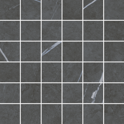 Мозаика 610110000917 Metropolis Imperial Black Mosaico Nat 30x30