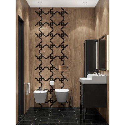 Мозаика T042/SG5263 Монтиони мозаичный бежевый 34x35,5