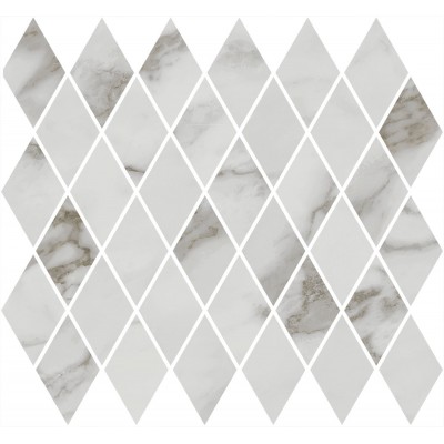 Мозаика T054/48016 Декор Монте Тиберио мозаичный бежевый светлый глянцевый 37,5x35x1