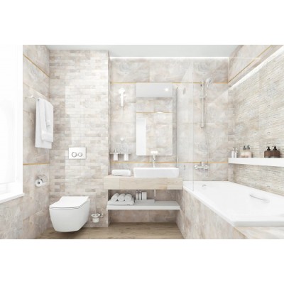 Плитка 18-03-11-3623 Sunlight Декор бежевый 30х60