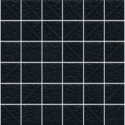 Плитка 21025 Ла-Виллет черный 30.1*30.1