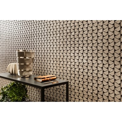 Мозаика A0Z9 Raw White Mosaico Esagono 30x35