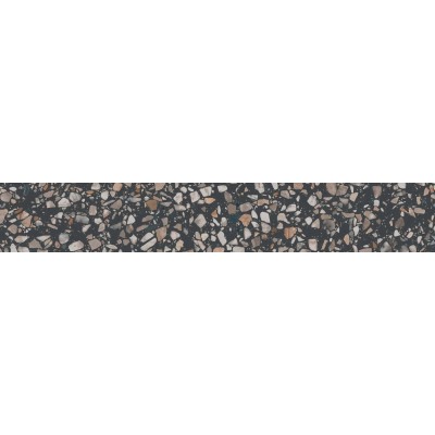 Ступени KM6060G0021RALT Подступенок Бричиола чёрный матовый обрезной 60x10,7x0,9