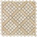 Мозаика 9MVA Marvel Travertino Alabastrino Diagonal Mosaic 30.5x30.5