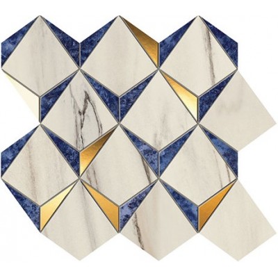 Мозаика 9MDN Marvel Diamonds Bianco Ultramarine 35,8x32,9