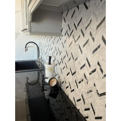 Мозаика PIX770 из натурального перламутра Super White 25*40 292х278х2