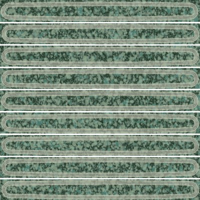 Плитка KMD2SOB006BN Декор чипсет Далия зелёный глянцевый 20x20x0,95