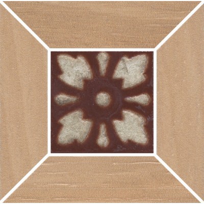 Керамогранит ID78 Слим Вуд декор наборный 9.6*9.6