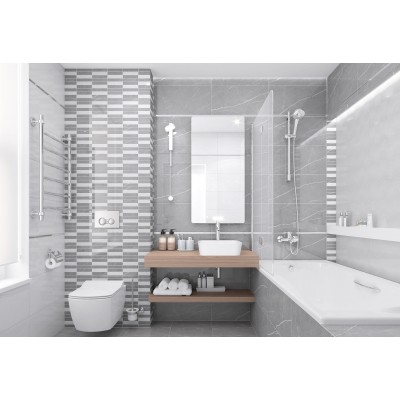 Плитка 18-03-00-3622 Suite Декор белый 30х60