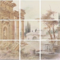 Плитка AD/A276/9x/1146 Панно Амальфи 29,7х29,7