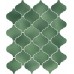Плитка 65008 Арабески Майолика зеленый 26x30