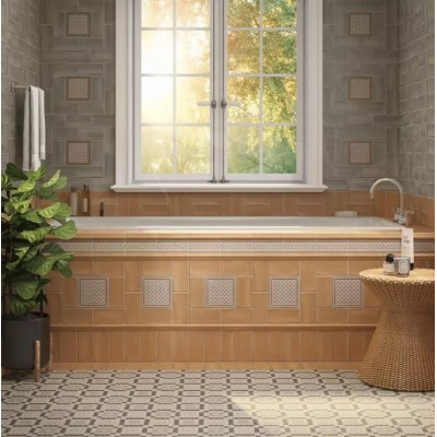 Плитка BLD057 Монтальбано синий матовый 15x3