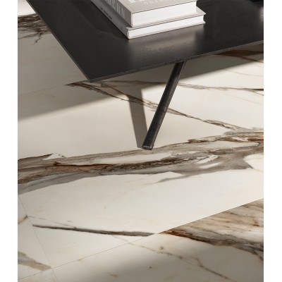 Ступени 620070002803 Avantgarde Calacatta Warm Scalino Angolare Sx 33x160