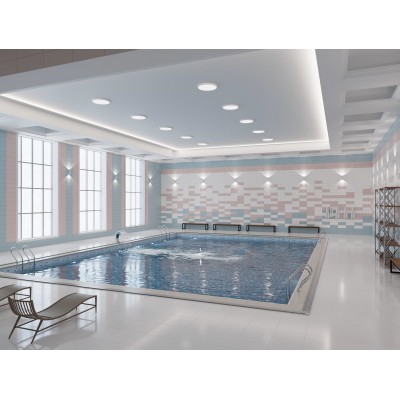 Плитка 00-00003439 Палитра светлая 42x42