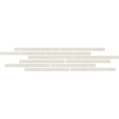 Мозаика T025/11205 Декор Карму мозаичный бежевый светлый матовый 75х15