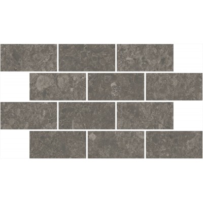 Мозаика DD606320/MM Декор Чеппо ди Гре мозаичный коричневый матовый обрезной 34,6x20x0,9