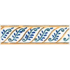 Плитка STG/A462/5232 Бордюр Капри майолика 20х6.3