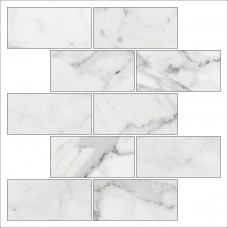 Мозаика K-1000/MR/m13 Marble Trend Carrara 30,7х30,7
