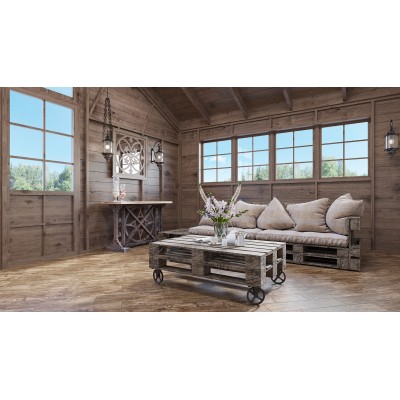 Керамогранит GT51VGNG Оксфорд Коричневый 59,4*14,7