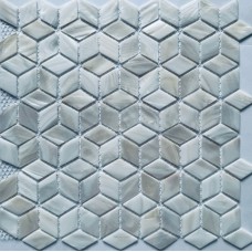 Мозаика PIX770 из натурального перламутра Super White 25*40 292х278х2