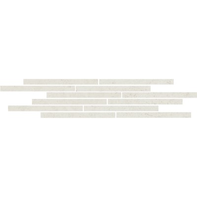 Мозаика T025/11205 Декор Карму мозаичный бежевый светлый матовый 75х15