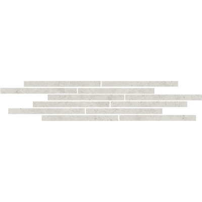 Мозаика T025/11206 Декор Карму мозаичный серый светлый матовый 75х15