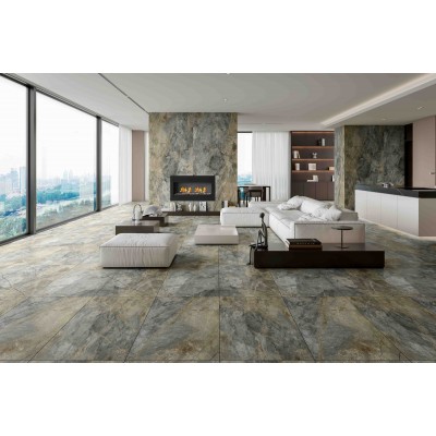 Керамогранит ENSTN3212CR80160 Travertine Beige Carving 800x1600x9