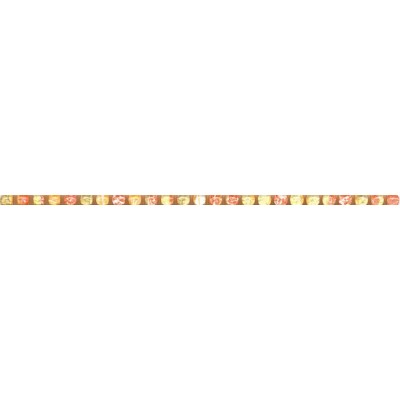 Плитка POD003 Бисер прозрачный цветной 20*0,6