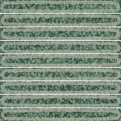 Плитка KMD2SOB006BN Декор чипсет Далия зелёный глянцевый 20x20x0,95