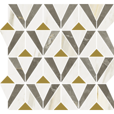 Мозаика 600110000976 Stellaris Grey Mosaico Orpheus Lux 33.8x31.5