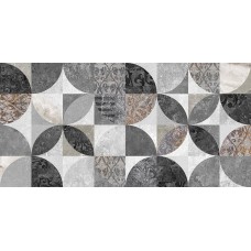 Плитка 34085 Focus серый узор 25х50