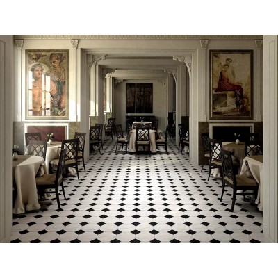 Керамогранит 1267HS Сансеверо белый 9.8*9.8