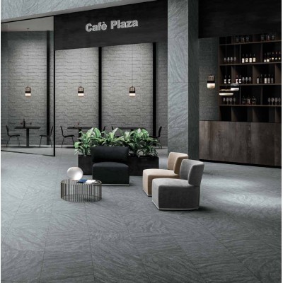 Керамогранит 620090000620 Бортик Дженезис Силвер грип Х2 30х60