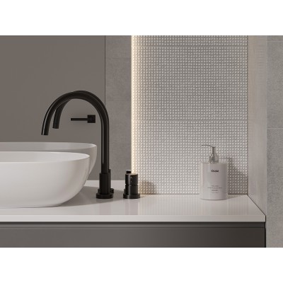 Плитка 010100001559 Ритм серый низ 02 25x40