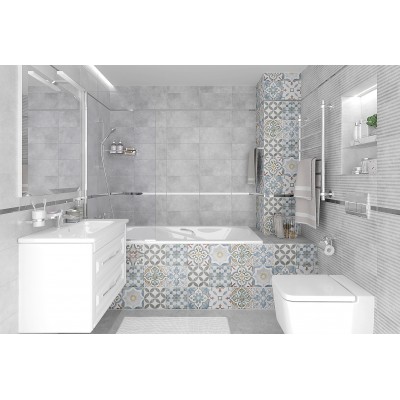 Плитка 08-00-11-2458 Atlas бежевый мозаика 20х40