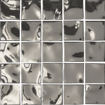 Мозаика 600110001124 Avantgarde Titanium Mosaico Magic 30x30